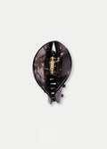 Half Moon Eco Hair Claw | Smokey Quartz-Image 2