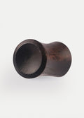 Hand Carved Arang Wood Plug | Brown-Image 1