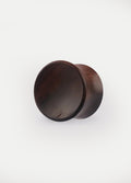 Hand Carved Arang Wood Plug | Brown-Image 4