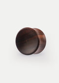 Hand Carved Arang Wood Plug | Brown-Image 5