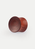 Hand Carved Sappan Wood Plug | Brown-Image 4