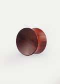 Hand Carved Sappan Wood Plug | Brown-Image 5