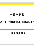 Heaps Prefill 18mL 1pc | Banana-Image 1