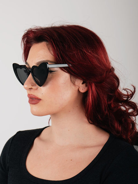 Heart Cateye Sunglasses