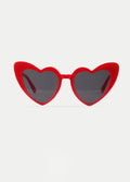 Heart Cateye Sunglasses | Red-Image 1
