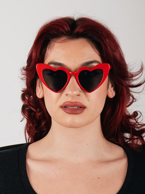 Heart Cateye Sunglasses