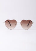 Heart of Love Sunglasses | Smoke-Image 1