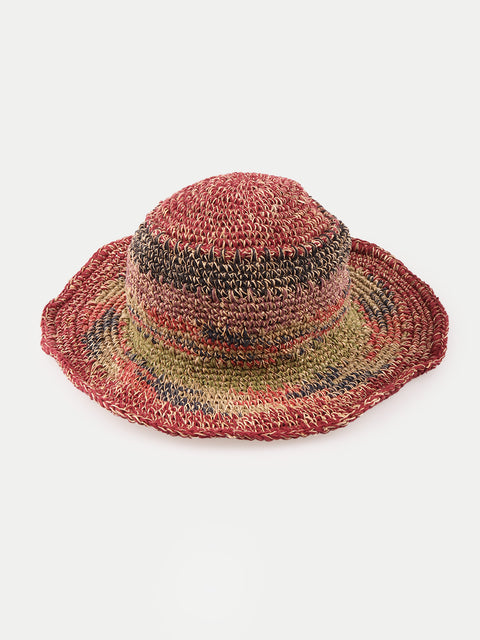 Hemp Cotton Good Vibes Sun Hat