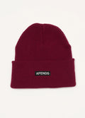 Hometown - Recycled Beanie | Burgundy-Image 1
