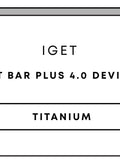 IGET Bar Plus 40 Device | Titanium-Image 1