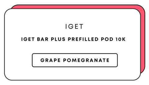 IGET Bar Plus Prefilled Pod 10k