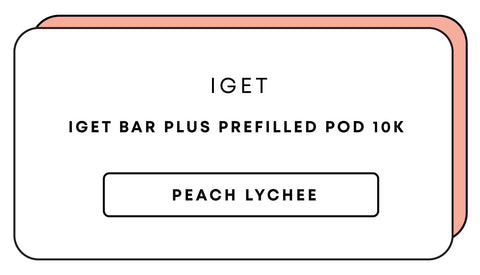 IGET Bar Plus Prefilled Pod 10k