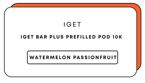 IGET Bar Plus Prefilled Pod 10k