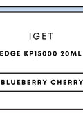IGET Edge LP15000 20mL Pod | Blueberry Cherry-Image 1