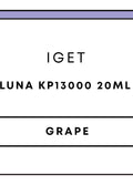 IGET Luna KP13000 20mL Pod | Grape-Image 1