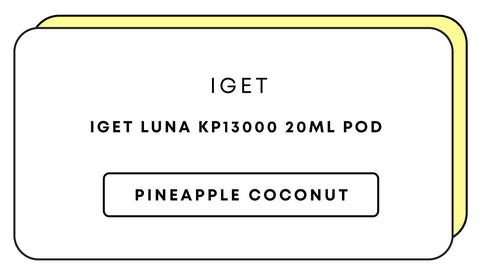 IGET Luna KP13000 20mL Pod