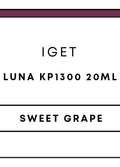 IGET Luna KP13000 20mL Pod | Sweet Grape-Image 1