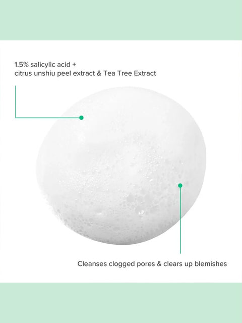 I DEW CARE CLEAN ZIT AWAY ACNE FOAMING CLEANSER