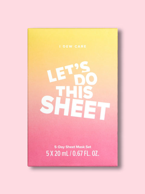 I DEW CARE LET'S DO THIS SHEET