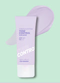 I'M MEME PURPLE COTTON TONE CONTROL SUN BASE | One Colour-Image 1
