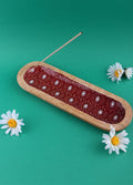 Incense Boat Wide | Red-Image 1