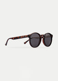 Indie Round Acrylic Sunglasses | Black-Image 4
