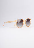 Indie Round Acrylic Sunglasses | Mustard-Image 4