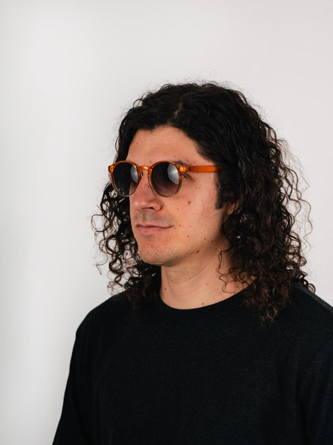 Indie Round Acrylic Sunglasses