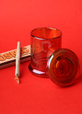 Iridescent Glass Jar | Umber-Image 3