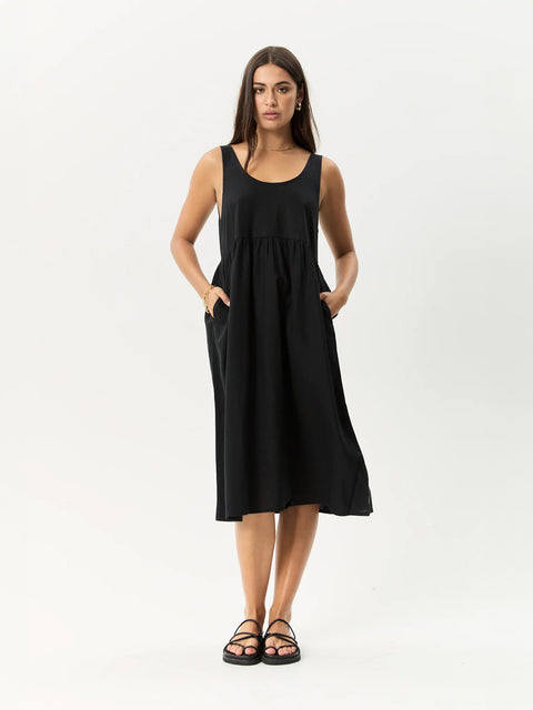 Jesse - Hemp Midi Dress