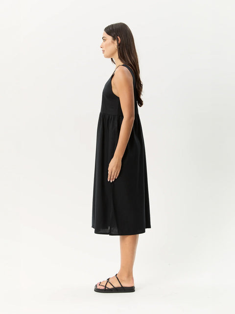 Jesse - Hemp Midi Dress