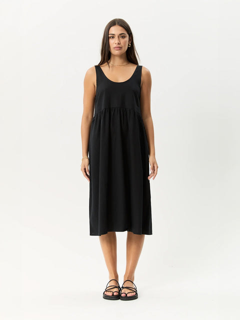 Jesse - Hemp Midi Dress