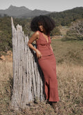 Kali - Hemp Maxi Skirt | Rose-Image 1