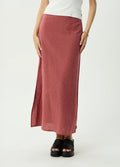 Kali - Hemp Maxi Skirt | Rose-Image 2