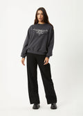 Karlee - Recycled Crew Neck | Charcoal-Image 5