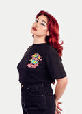 Killer Acid - Globe Trotter Tee | Black-Image 2