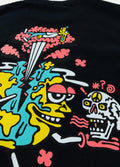 Killer Acid - Globe Trotter Tee | Black-Image 4