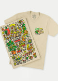 Killer Acid - Rollin Stoned Tee | Cream-Image 2