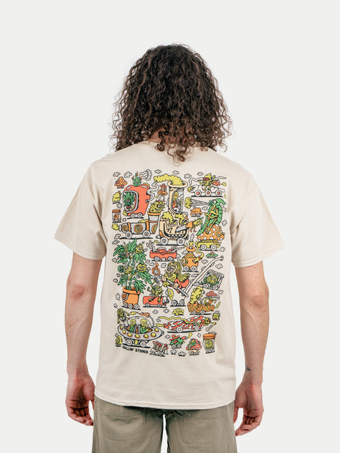Killer Acid - Rollin Stoned Tee