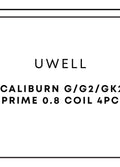 Uwell Caliburn G/G2/GK2/Koko Prime 08 Coil 4pc | One Colour-Image 1