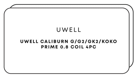 Uwell Caliburn G/G2/GK2/Koko Prime 0.8 Coil 4pc Cosmic NZ Uwell Caliburn G/G2/GK2/Koko Prime 0.8 Coil 4pc Cosmic NZ