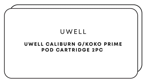 Uwell Caliburn G/Koko Prime Pod Cartridge 2pc