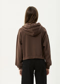 Kourt - Recycled Zip Hood | Coffee-Image 3
