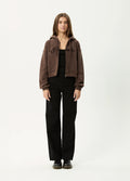 Kourt - Recycled Zip Hood | Coffee-Image 5