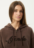 Kourt - Recycled Zip Hood | Coffee-Image 6