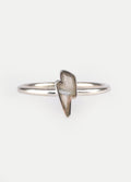 Labradorite Bolt Sterling Silver Ring | One Colour-Image 2