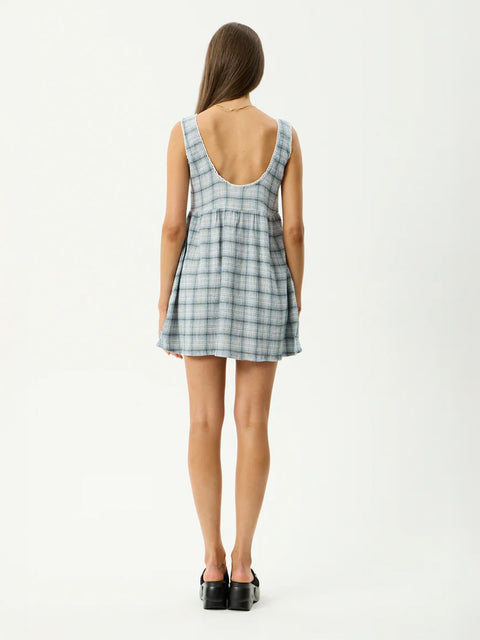 Lagoon Jesse - Hemp Seersucker Mini Dress