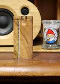 Large Teak Inlay Swivel Dug-out | One Colour-Image 1