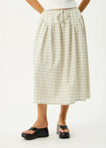 Legacy - Recycled Check Midi Skirt | Boa Check-Image 1