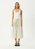Legacy - Recycled Check Midi Skirt | Boa Check-Image 6